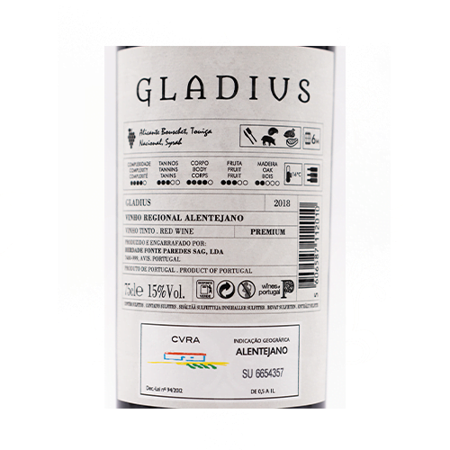 Gladius Premium Tinto 2018 - Image 2