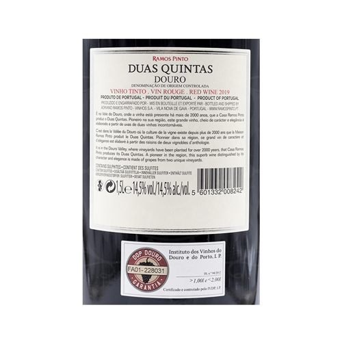 Ramos Pinto Duas Quintas Tinto 1,5L - Image 2