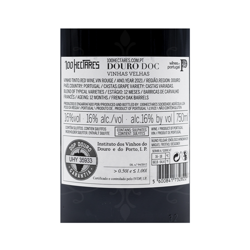 100 Hectares Vinhas Velhas Tinto - Image 2