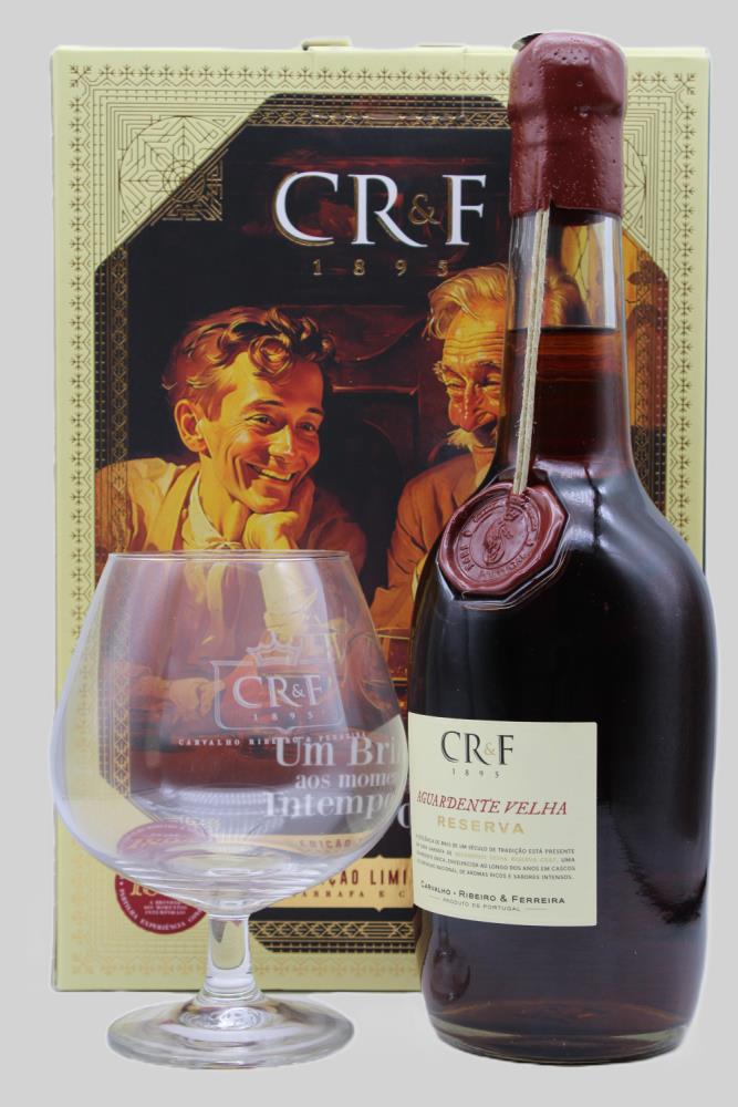 AGUARDENTE VELHA CRF RESERVA COM COPO