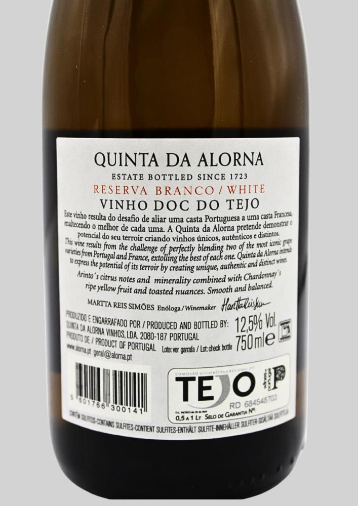 Quinta da Alorna Reserva Arinto - Image 3