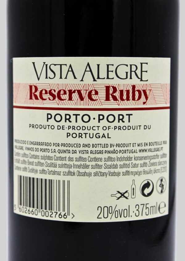 Porto Vista Alegre Reserva Ruby (37,5cl) - Image 3