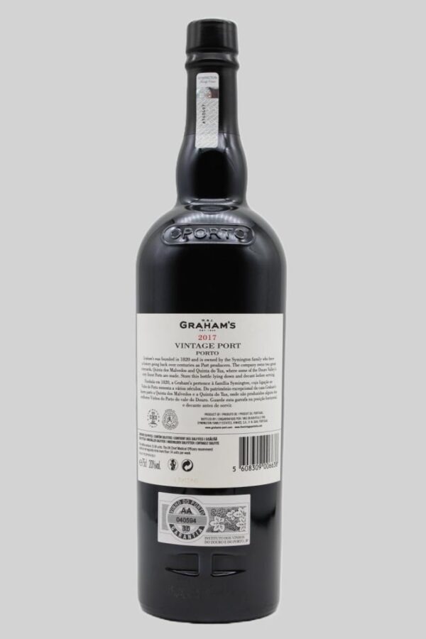 GRAHAMS VINTAGE PORT 2017 C/ CXMAD - Image 2