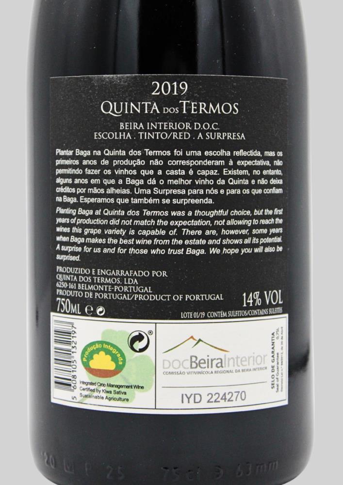 Quinta dos Termos Surpresa Tinto - Image 3