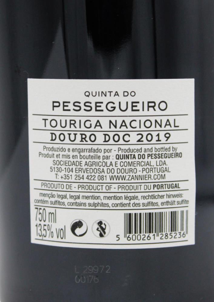 Quinta do Pessegueiro Touriga Nacional DOC 2019 - Image 3