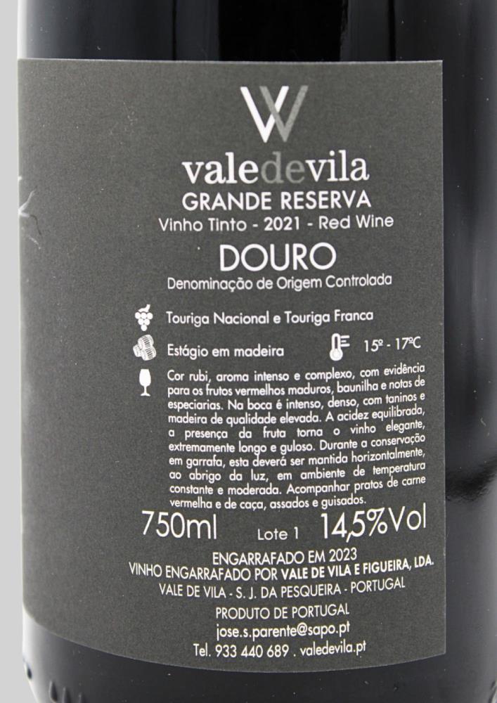 Vale de Vila Grande Reserva Tinto 17% - Image 3