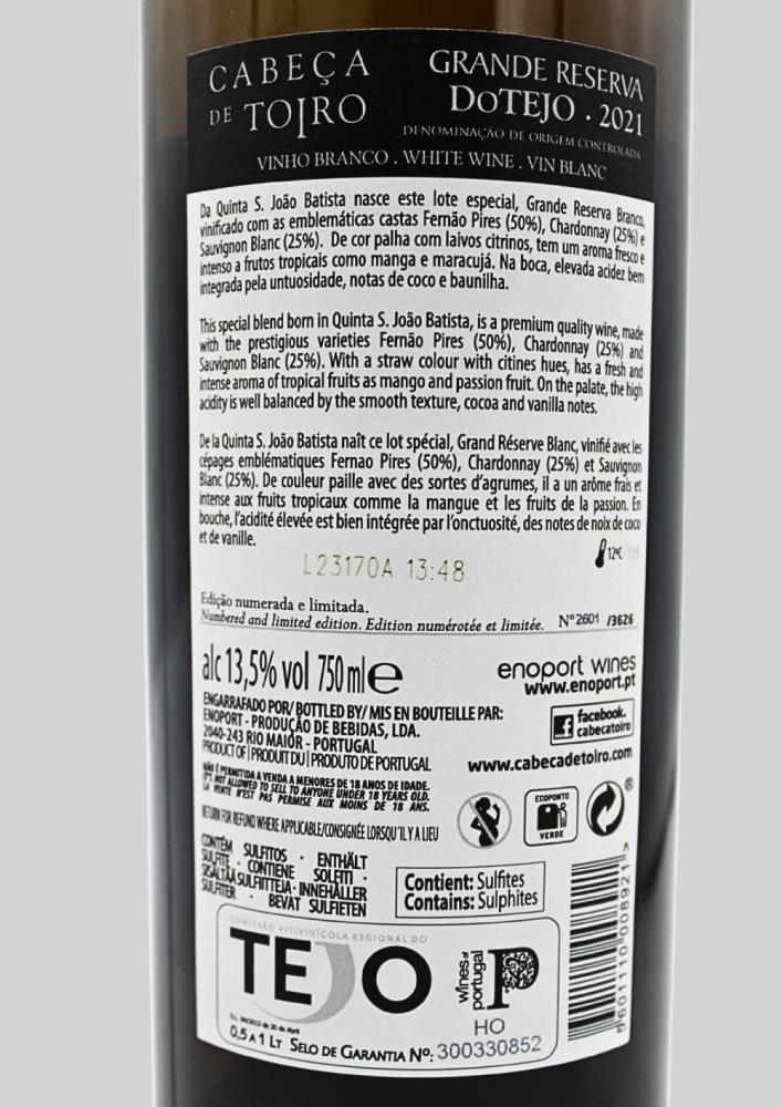 Cabeça de Toiro Grande Reserva Tinto - Image 3