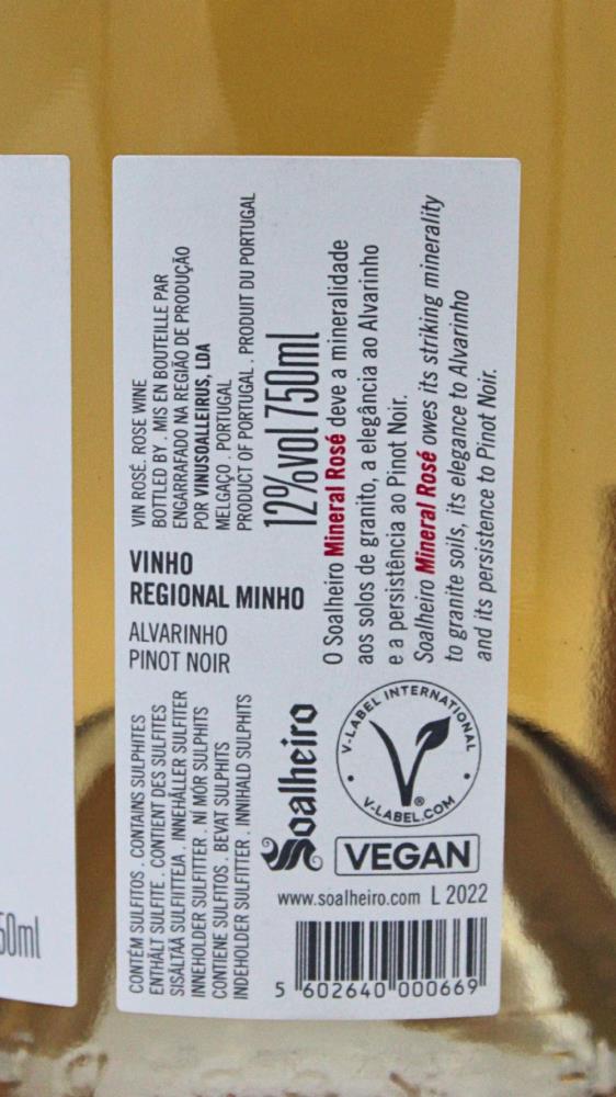 Soalheiro Rosé 2022 - Image 3