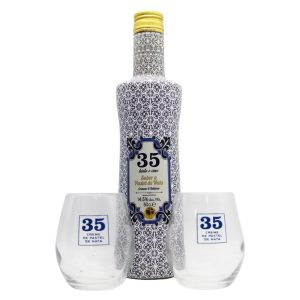 Pack Licor Pastel Nata com oferta copo