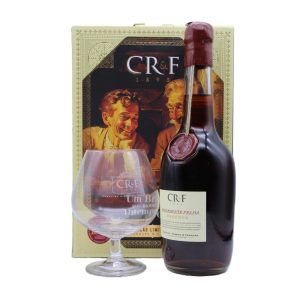 Aguardente Vínica Velha CR&F Reserva com Copo