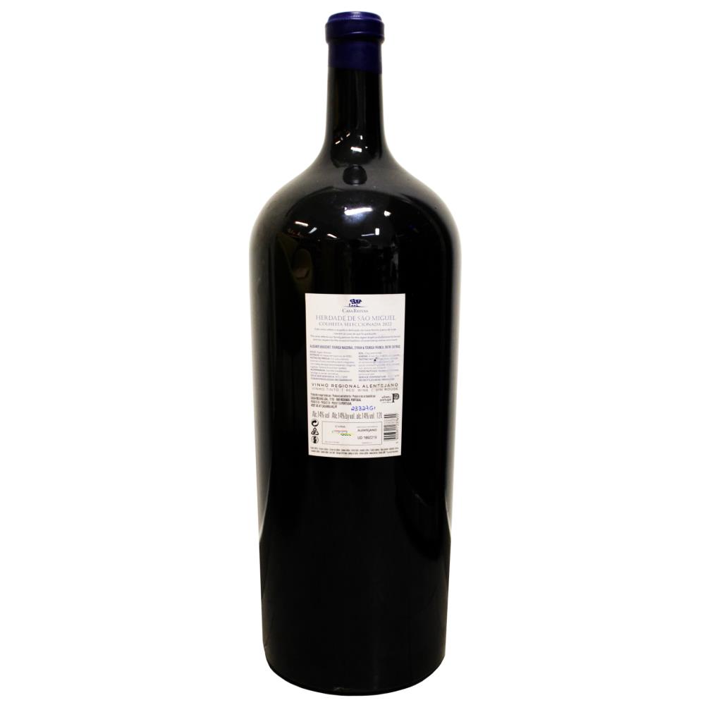 Herdade de São Miguel Colheita Seleccionada Tinto 12Lt - Image 2
