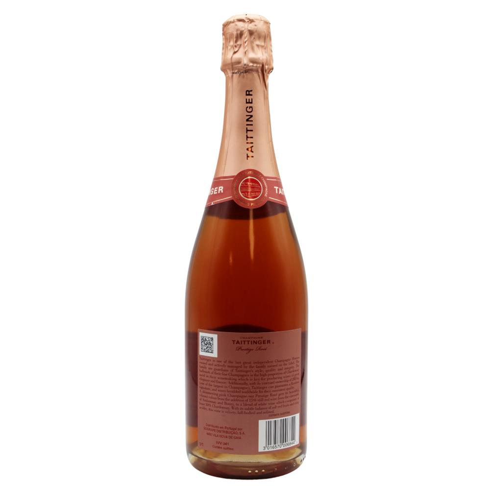 Champanhe Taittinger Prestige Rosé Brut - Image 2