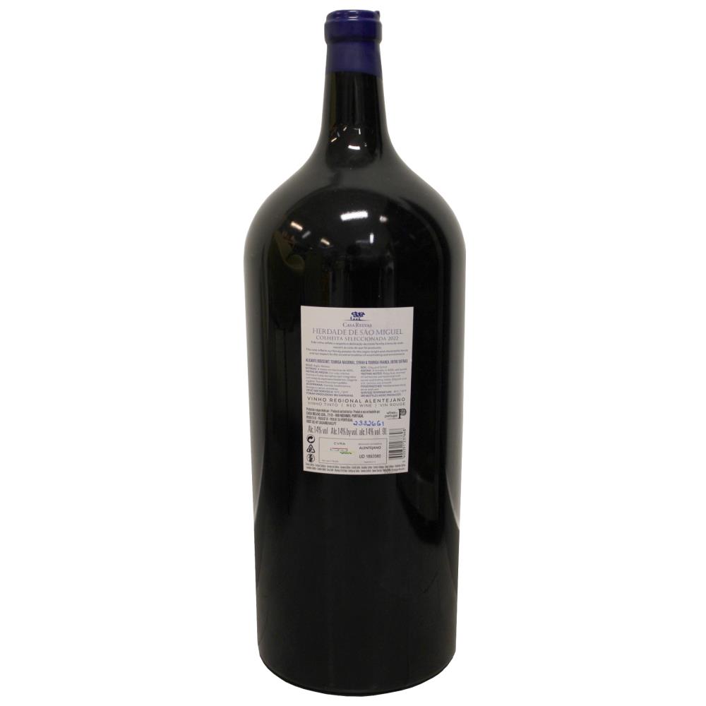 Herdade de São Miguel Colheita Seleccionada Tinto 9 Lt - Image 2