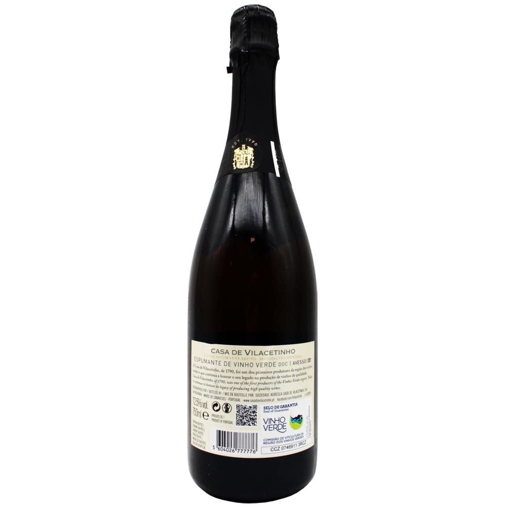 Espumante Casa de Vilacetinho Avesso Bruto - Image 2