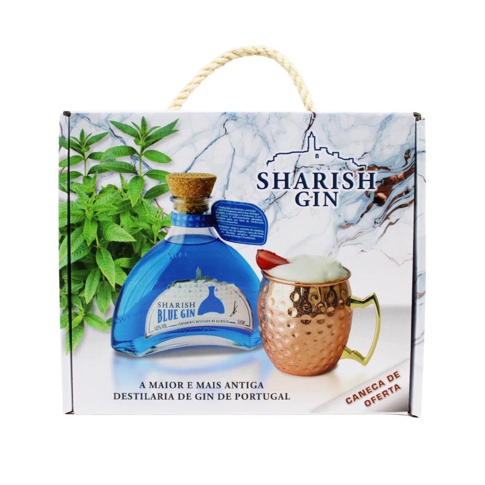 Gin Sharish Blue Magic com copo - Image 4