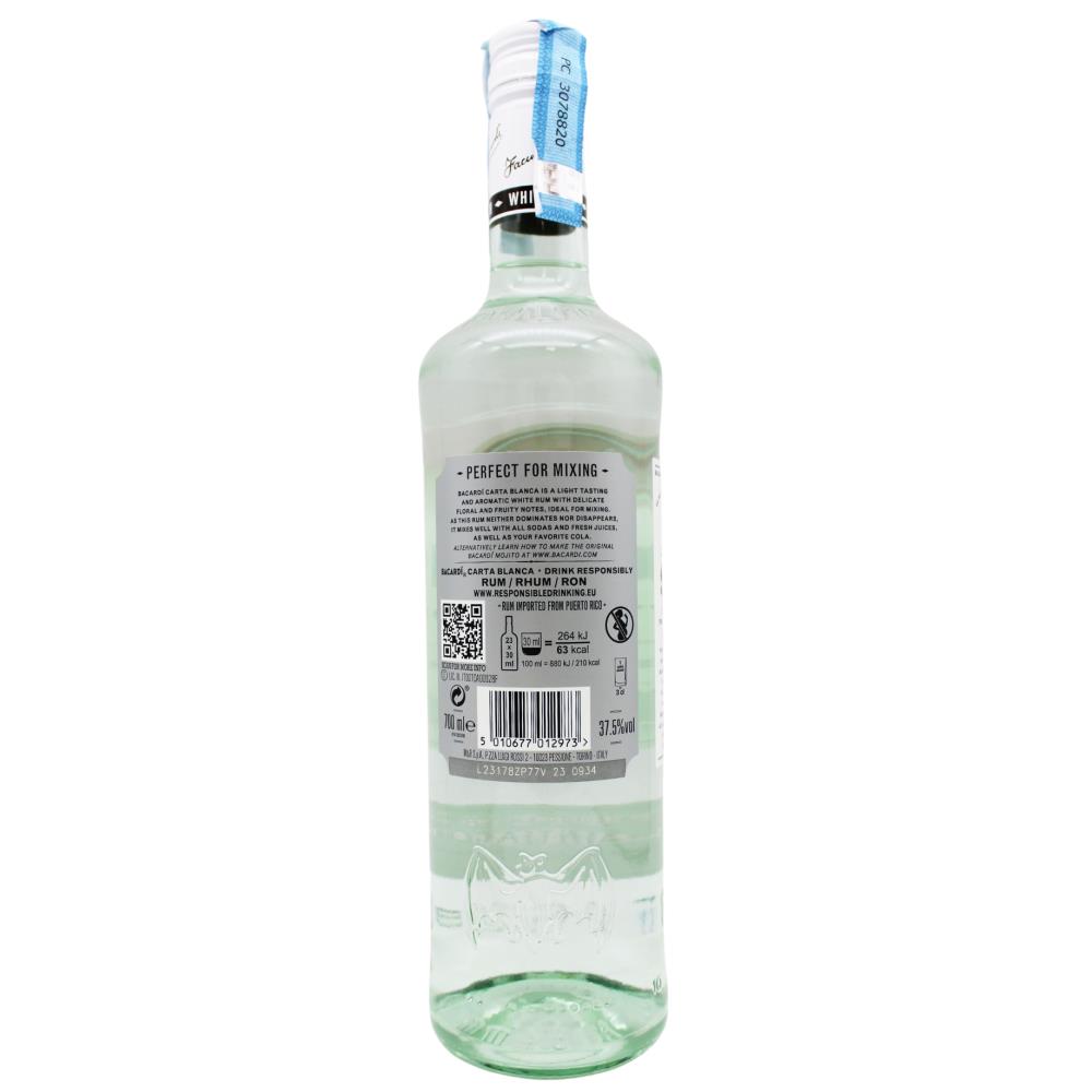 Rum Bacardi Carta Blanca - Image 2