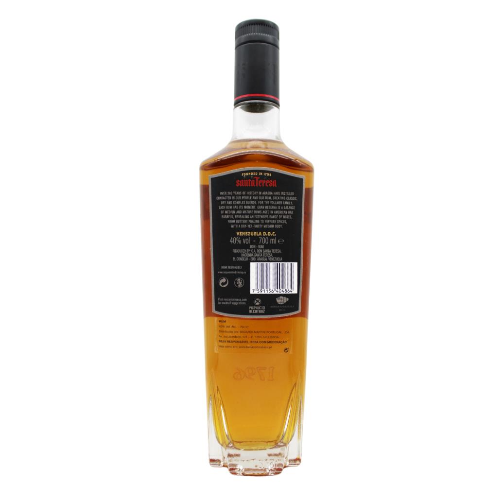 Rum Santa Teresa Añejo Gran Reserva - Image 2