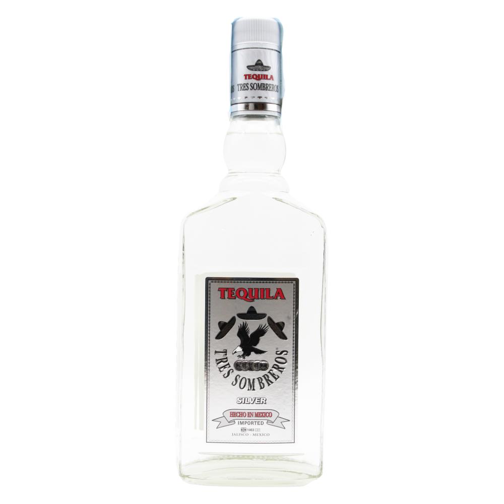 Tequila 3 Sombreros Silver