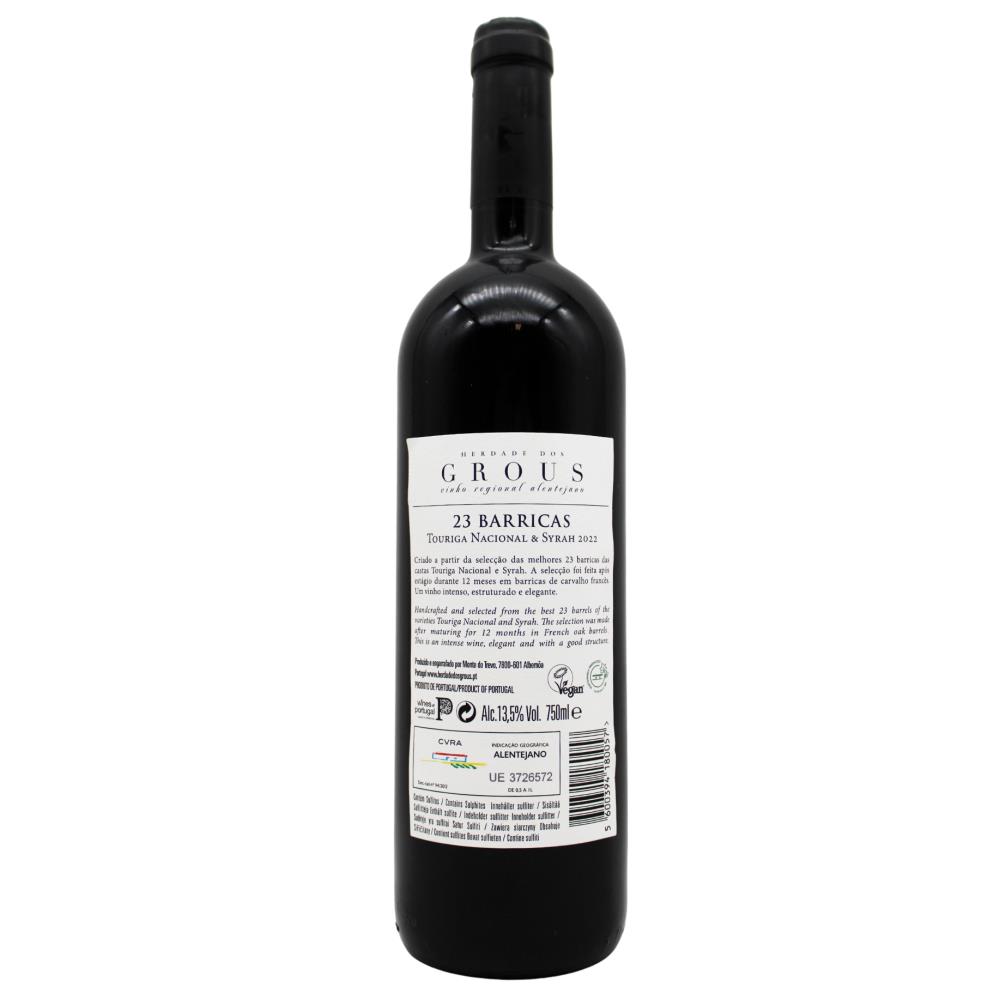Herdade dos Grous 23 Barricas Tinto - Image 2