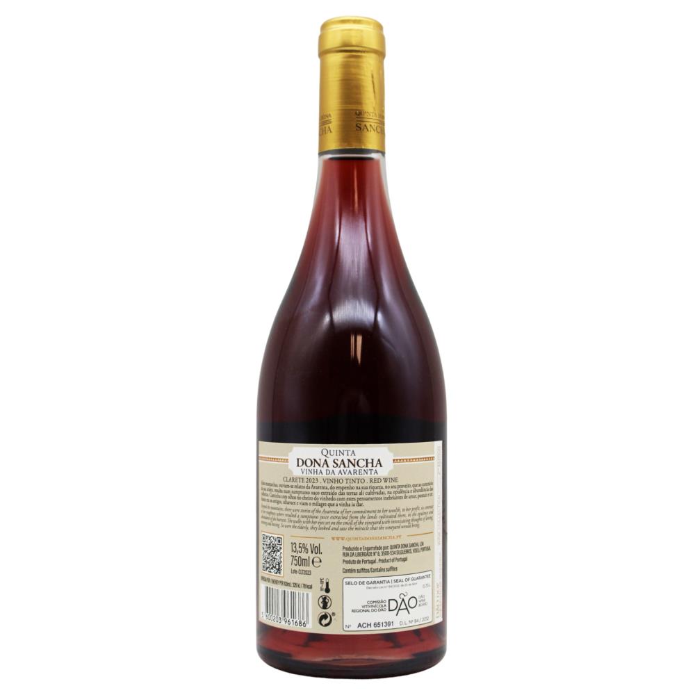 Quinta Dona Sancha Vinha da Avarenta Clarete Tinto - Image 2