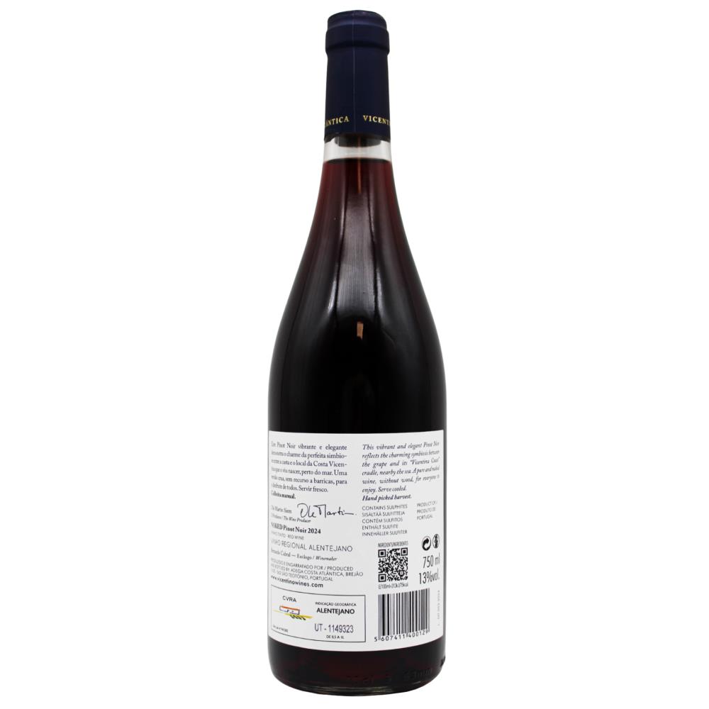 Vicentino Pinot Noir Naked Tinto - Image 2