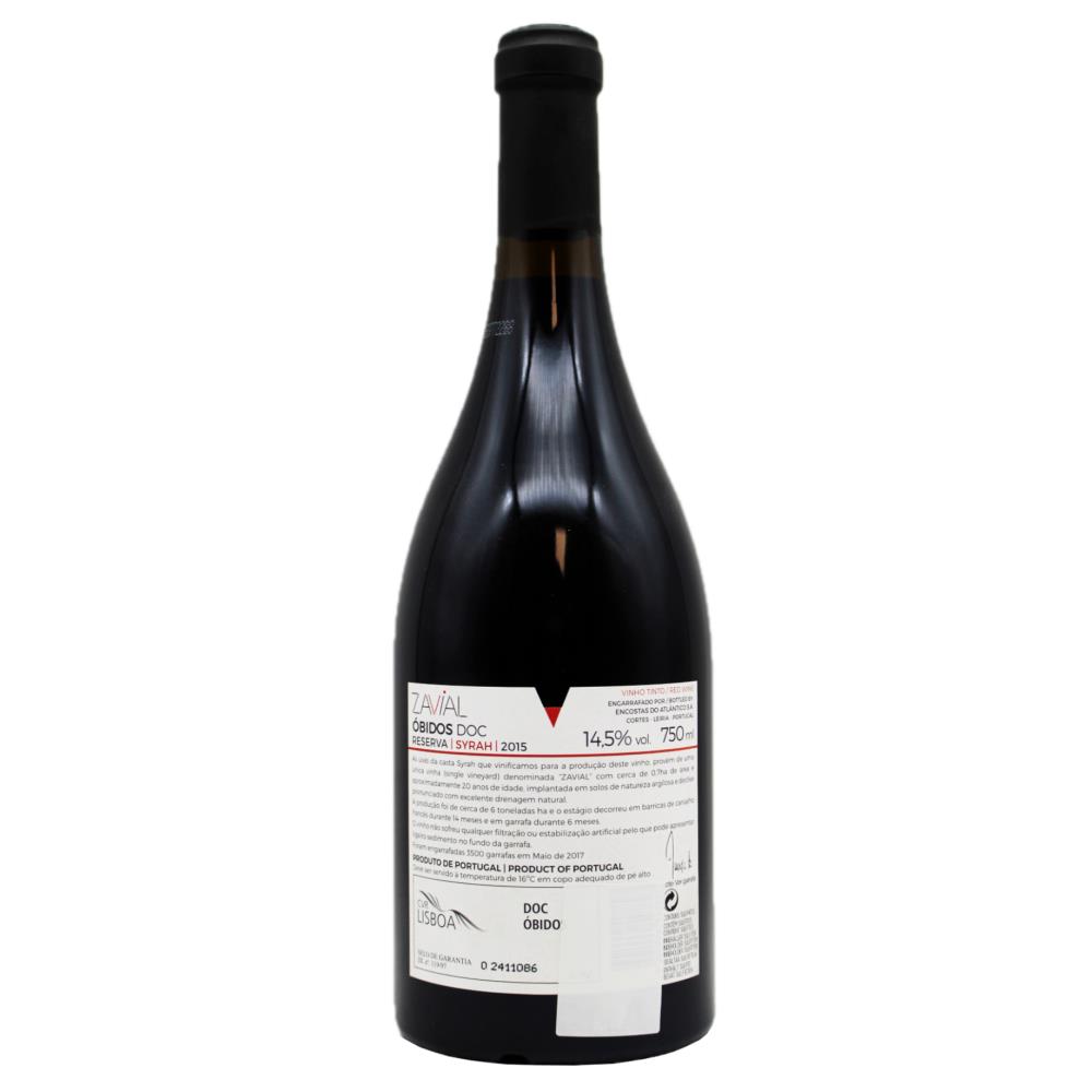 Zavial Syrah Reserva Tinto - Image 2