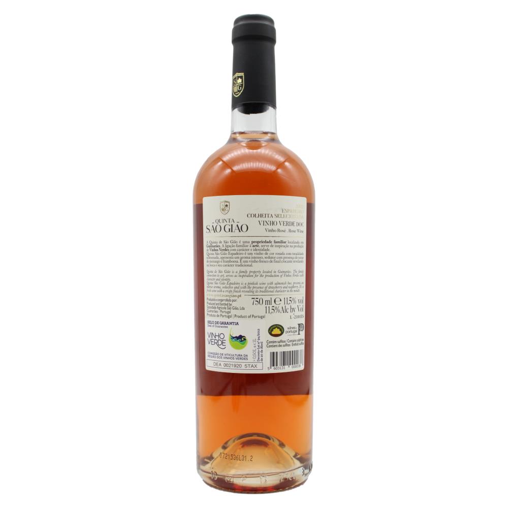 Quinta São Gião Espadeiro Verde Rosé - Image 2