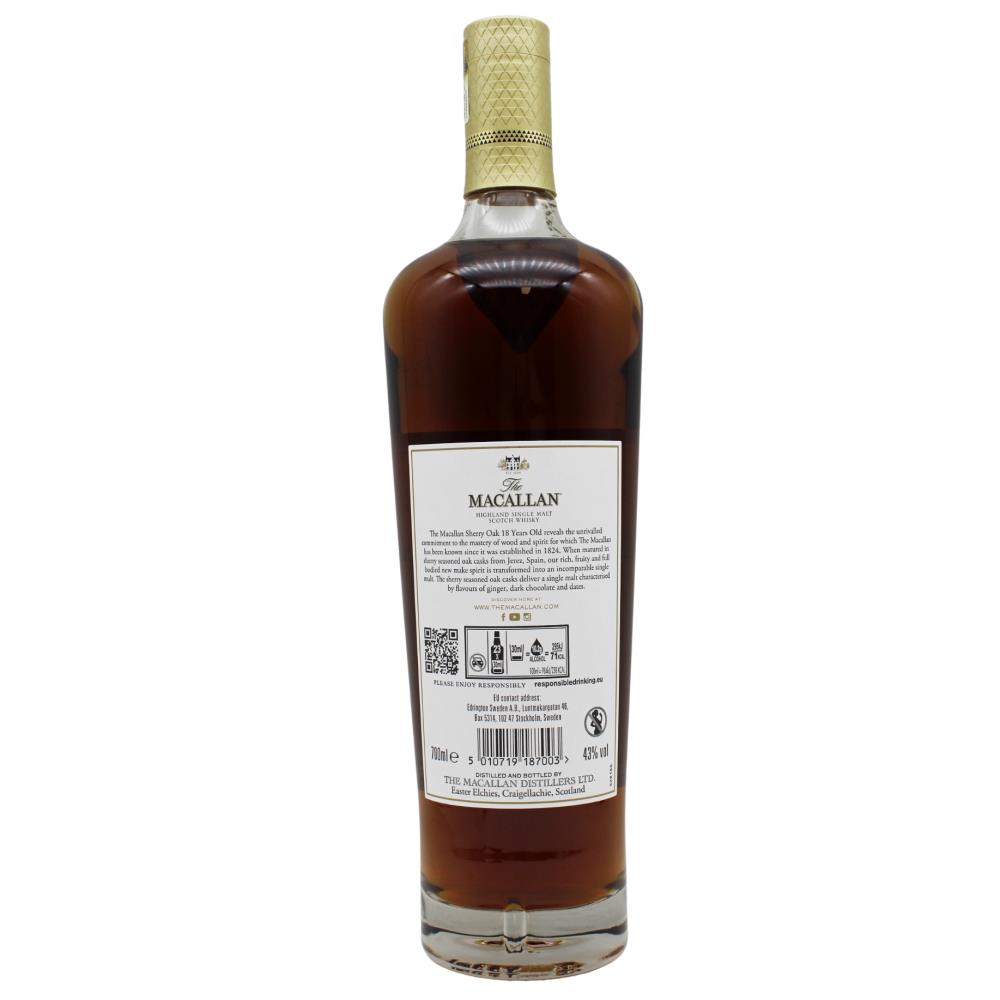 Whisky The Macallan Sherry Oak 18 Anos - Image 2