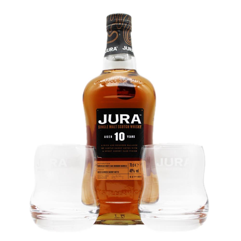 Whisky Jura Single Malt 10 Anos com 2 Copos - Image 3