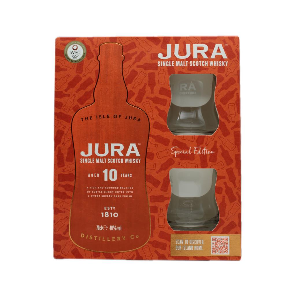 Whisky Jura Single Malt 10 Anos com 2 Copos - Image 4