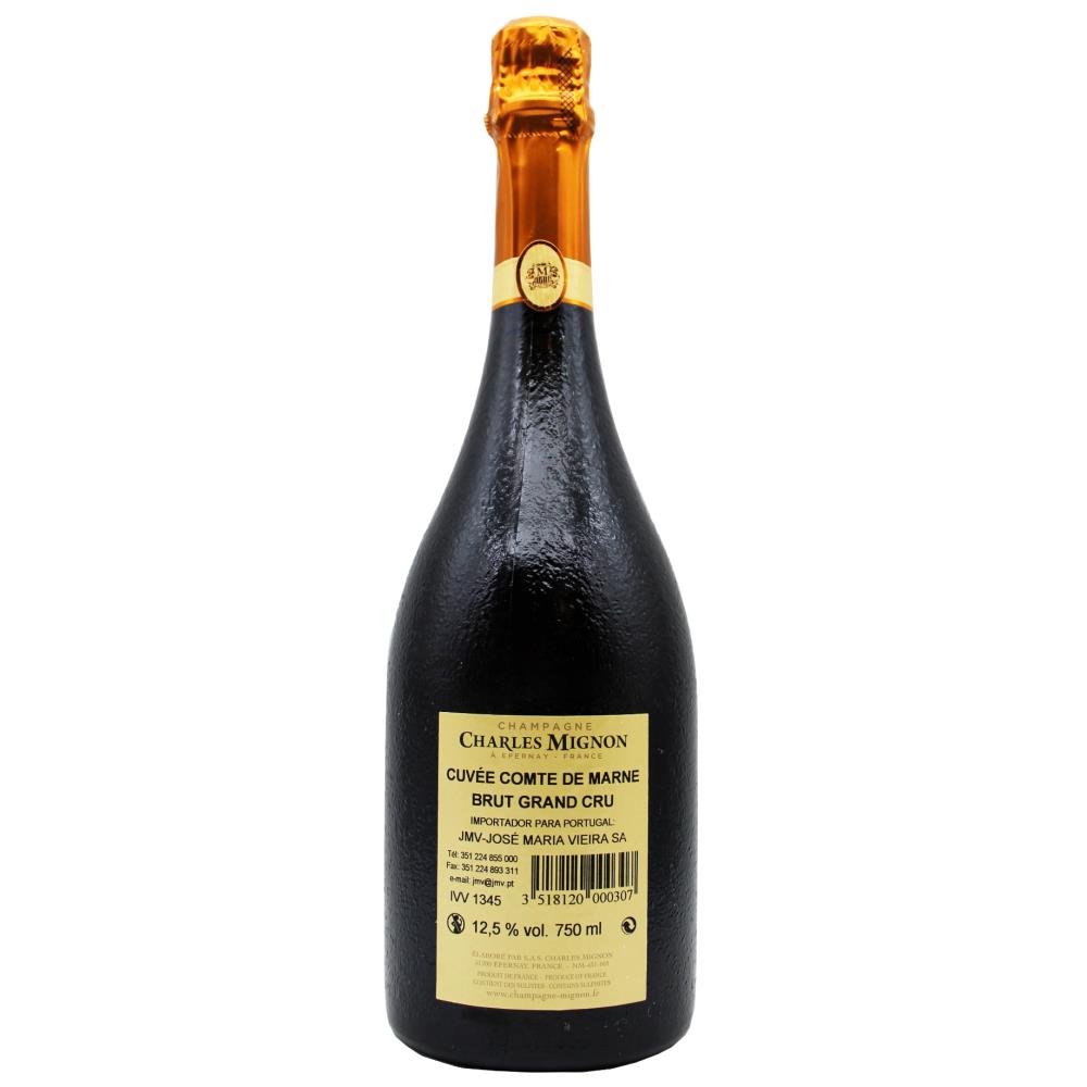 Champanhe Charles Mignon Cuvée Brut Grand Cru - Image 2
