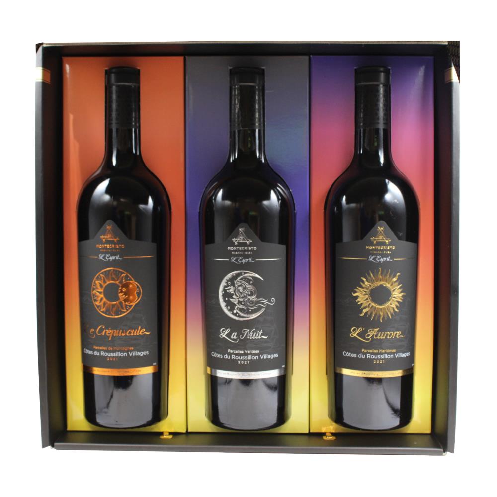 Pack Colección Montecristo L'Espirit Tinto x3