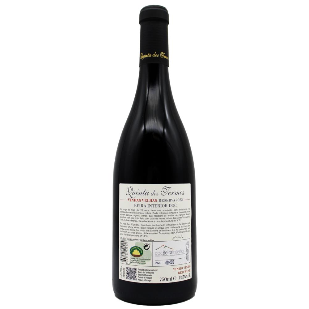 Quinta Dos Termos Vinhas Velhas Tinto - Image 2