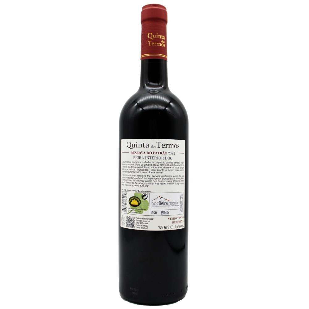 Quinta dos Termos Reserva do Patrão Tinto - Image 2